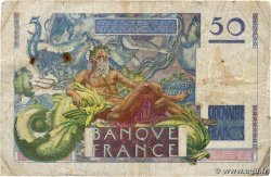 50 Francs LE VERRIER FRANKREICH  1946 F.20.01 SGE