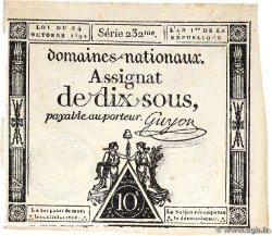 10 Sous FRANCE  1792 Ass.34a AU