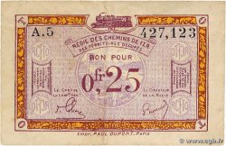 25 Centimes FRANCE regionalismo y varios  1918 JP.135.03 MBC