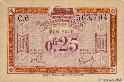 25 Centimes FRANCE regionalismo e varie  1918 JP.135.03 BB