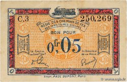 5 Centimes FRANCE régionalisme et divers  1918 JP.135.01 TTB