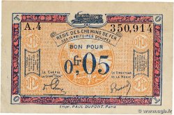 5 Centimes FRANCE regionalism and various  1918 JP.135.01 VF