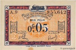 5 Centimes FRANCE régionalisme et divers  1918 JP.135.01