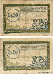 50 Centimes Lot FRANCE regionalism and miscellaneous  1923 JP.135.04 F