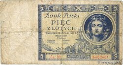 5 Zlotych POLAND  1930 P.072