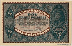 1/2 Marki POLEN  1920 P.030