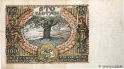 100 Zlotych POLONIA  1934 P.075a BB