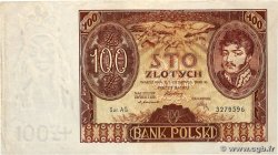 100 Zlotych POLONIA  1932 P.074a q.SPL