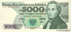 5000 Zlotych POLAND  1988 P.150c