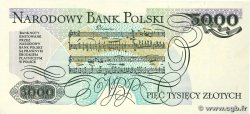 5000 Zlotych POLEN  1988 P.150c ST