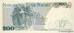 200 Zlotych POLAND  1986 P.144c UNC-