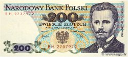 200 Zlotych POLEN  1979 P.144b ST