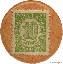 10 Centims ESPAGNE Manresa 1938 P.096A SPL