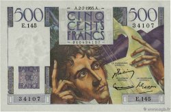 500 Francs CHATEAUBRIAND FRANCE  1953 F.34.13