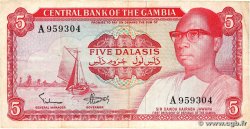 5 Dalasis GAMBIE  1972 P.05a TB