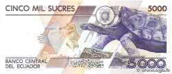 5000 Sucres ECUADOR  1993 P.128a UNC-