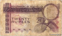 20 Rupees SEYCHELLES  1971 P.16a P