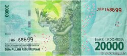 20000 Rupiah INDONESIA  2017 P.158B VF