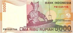 5000 Rupiah INDONESIA  2001 P.142c UNC