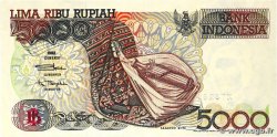 5000 Rupiah INDONÉSIE  2000 P.130i SUP+