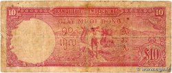 10 Piastres INDOCHINE FRANÇAISE  1947 P.080 B