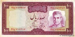 100 Rials IRAN  1971 P.091c VF