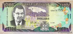 100 Dollars JAMAICA  1994 P.76a F