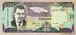 100 Dollars GIAMAICA  2002 P.80b MB