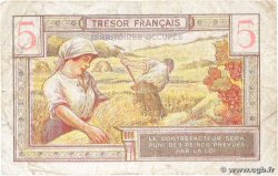 5 Francs TRÉSOR FRANÇAIS FRANCIA  1947 VF.29.01 BC