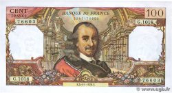 100 Francs CORNEILLE FRANCIA  1976 F.65.55 AU