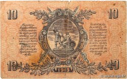 10 Roubles RUSSIA Rostov 1919 PS.0421 VG