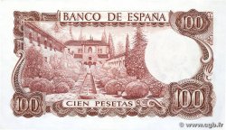 100 Pesetas SPAIN  1970 P.152a XF