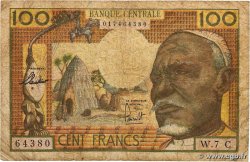 100 Francs EQUATORIAL AFRICAN STATES (FRENCH)  1963 P.03c