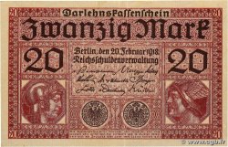 20 Mark GERMANY  1918 P.057