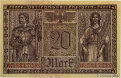 20 Mark GERMANY  1918 P.057 XF+