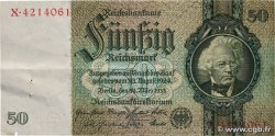 50 Reichsmark GERMANY  1933 P.182