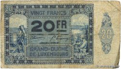 20 Francs LUXEMBOURG  1929 P.37a