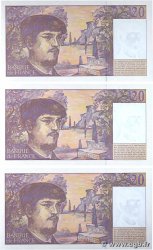 20 Francs DEBUSSY Modifié Lot FRANCE  1997 F.66ter.02 UNC