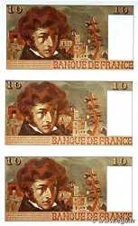 10 Francs BERLIOZ Consécutifs FRANCE  1974 F.63.07b UNC-