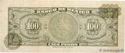 100 Pesos MEXICO  1972 P.061h VF