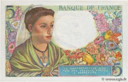5 Francs BERGER FRANCE  1943 F.05.04 NEUF