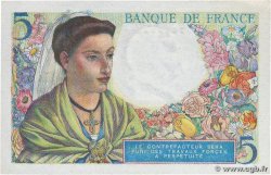 5 Francs BERGER FRANCE  1943 F.05.04 UNC