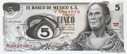 5 Pesos MEXICO  1972 P.062c UNC