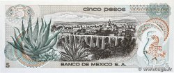 5 Pesos MEXICO  1972 P.062c UNC