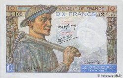 10 Francs MINEUR FRANCE  1946 F.08.15