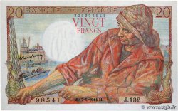 20 Francs PÊCHEUR FRANCIA  1944 F.13.09 SC+