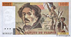 100 Francs DELACROIX modifié FRANCE  1987 F.69.11