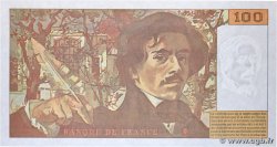 100 Francs DELACROIX 442-1 & 442-2 FRANCIA  1995 F.69ter.02c FDC