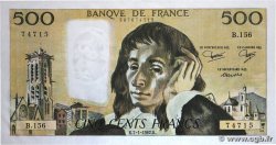 500 Francs PASCAL FRANCE  1982 F.71.26