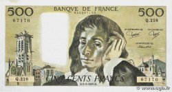 500 Francs PASCAL FRANCE  1985 F.71.32